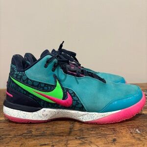 Nike Men's Zoom Lebron NXXT Gen AMPD Size 12 South Beach